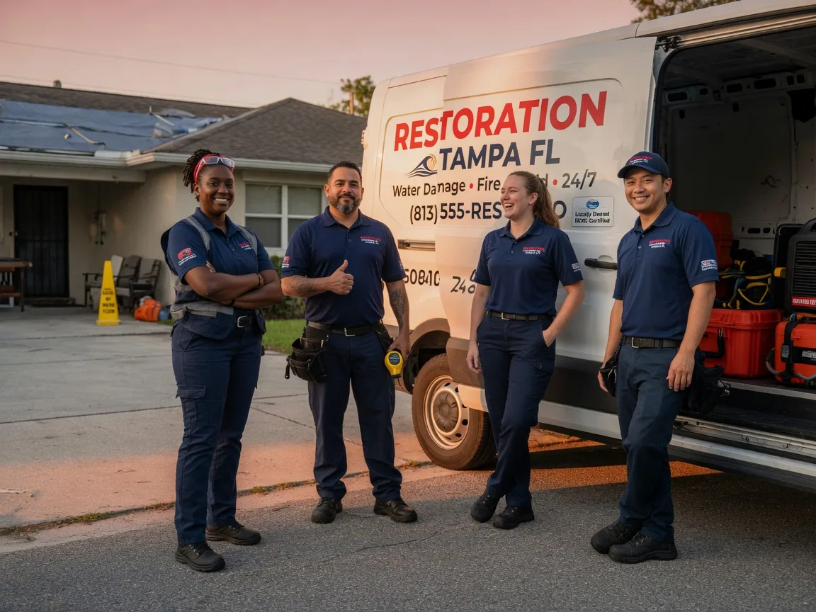 Water Damage Restoration company in Cove, AR